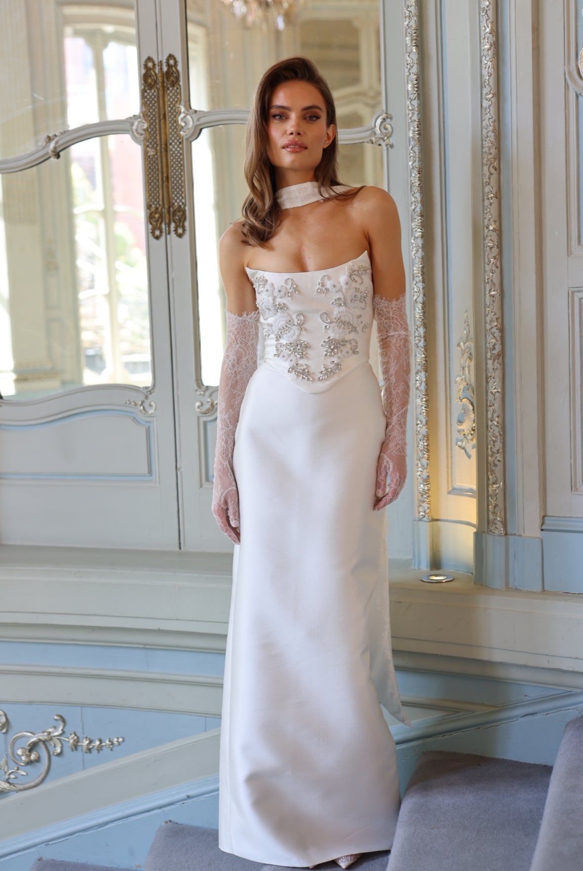 EVERLY GOWN SATIN