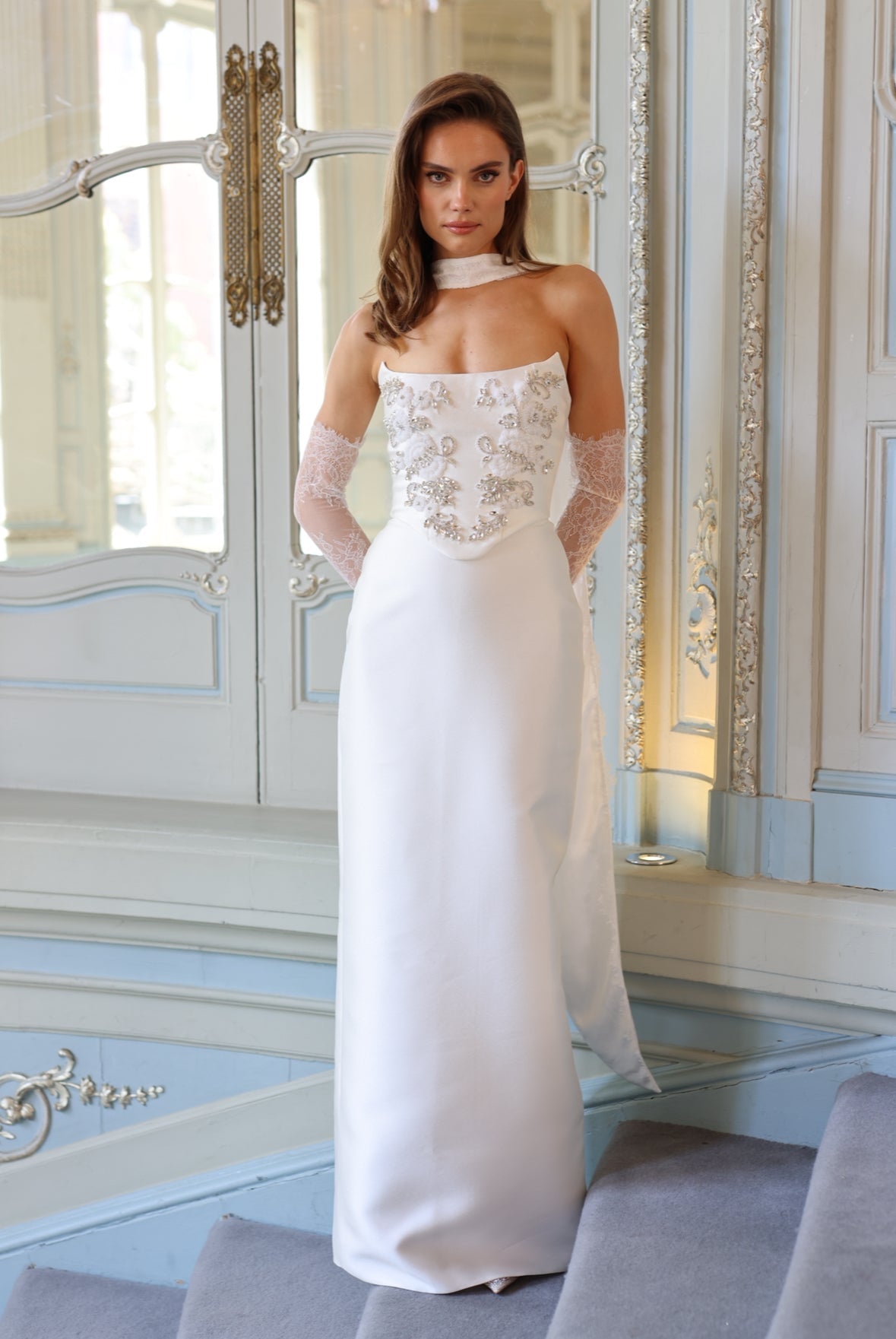 EVERLY GOWN SATIN