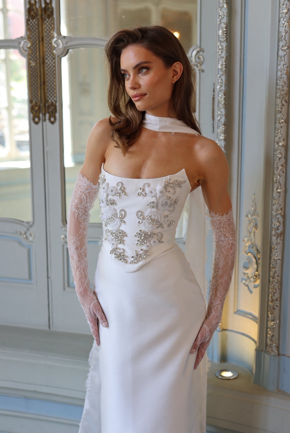 EVERLY GOWN SATIN