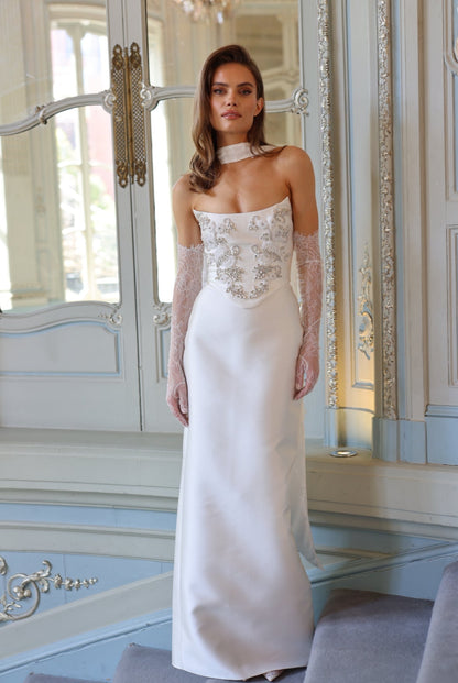 EVERLY GOWN SATIN
