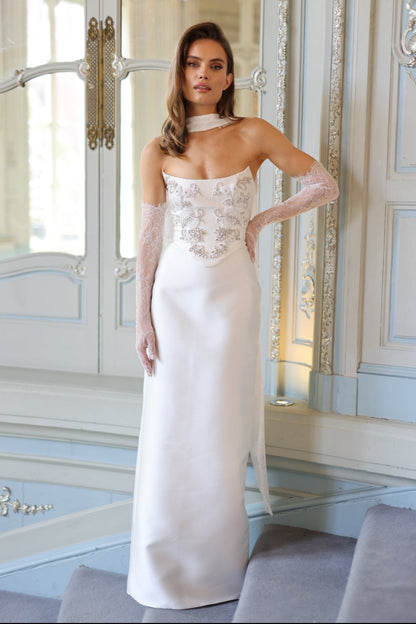 EVERLY GOWN SATIN