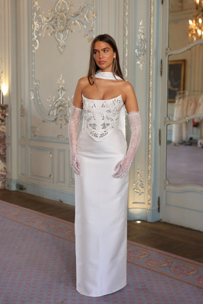 EVERLY GOWN SATIN
