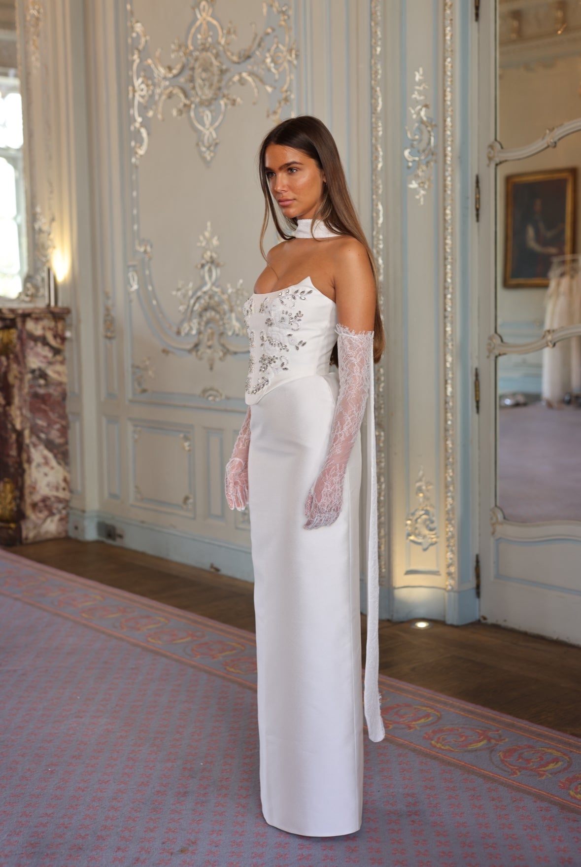 EVERLY GOWN SATIN