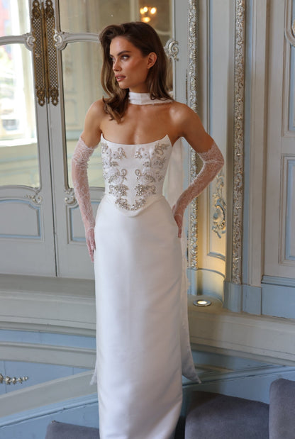 EVERLY GOWN SATIN