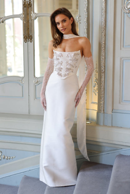 EVERLY GOWN SATIN