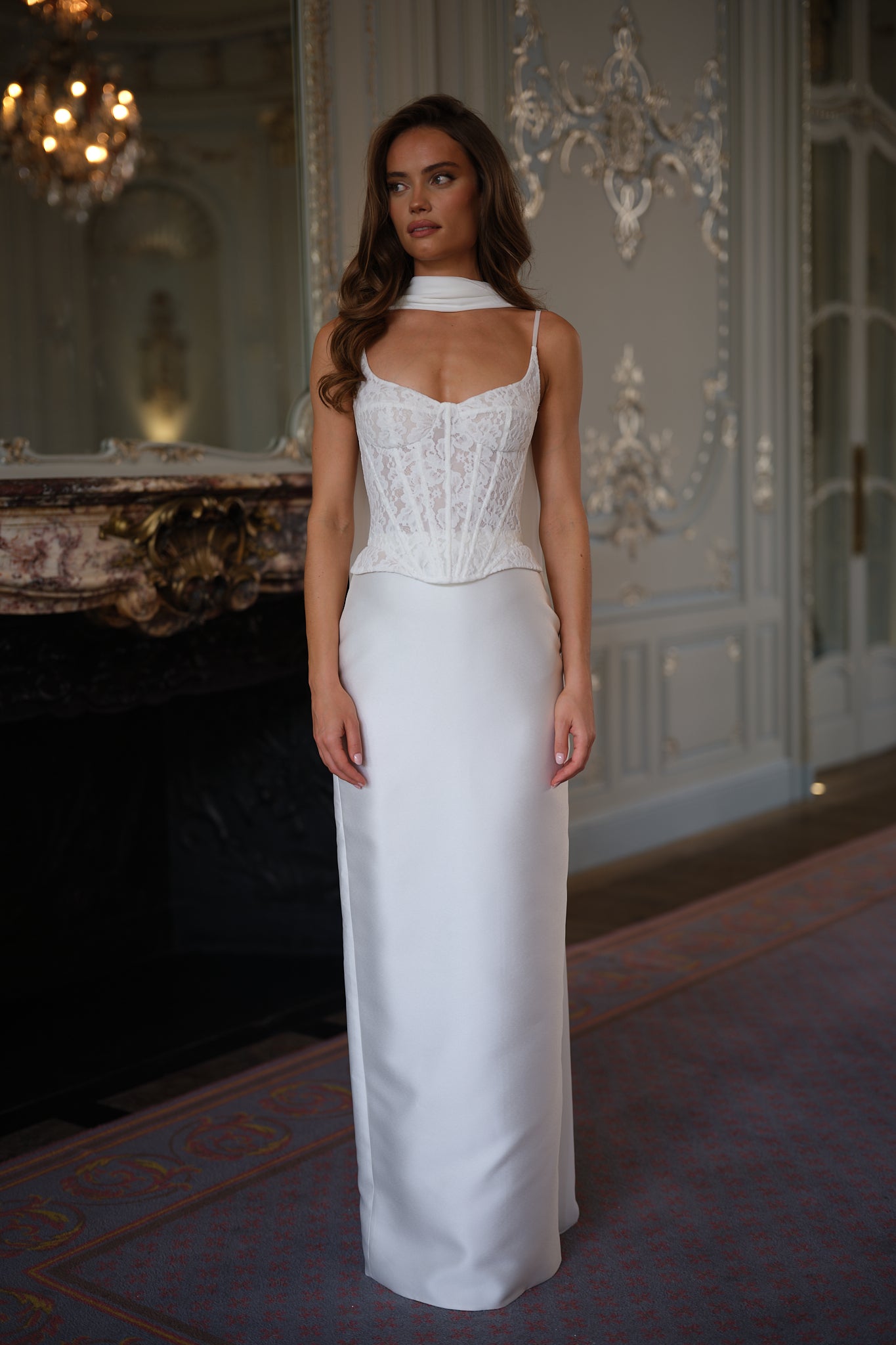PENELOPE SATIN GOWN Rosie Etienne PENELOPE SATIN GOWN Rosie Etienne